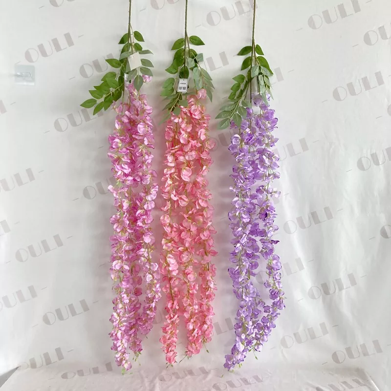 3 Gabeln künstliche Glyfamia Blumen