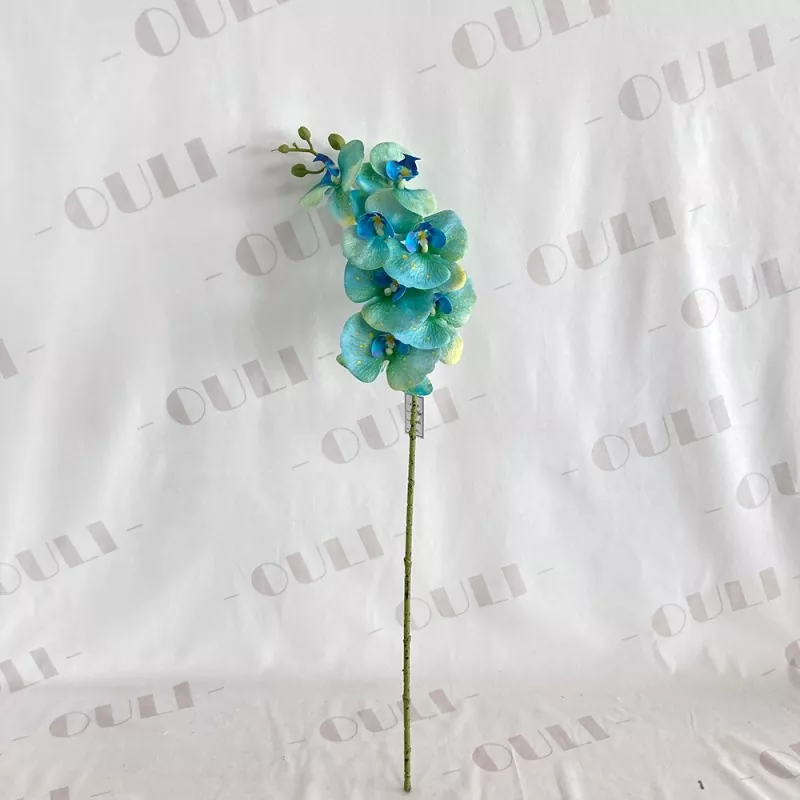7 Köpfe falsche Orchideenblumen