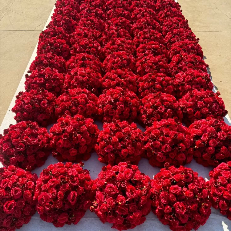 Künstliche Blumenball