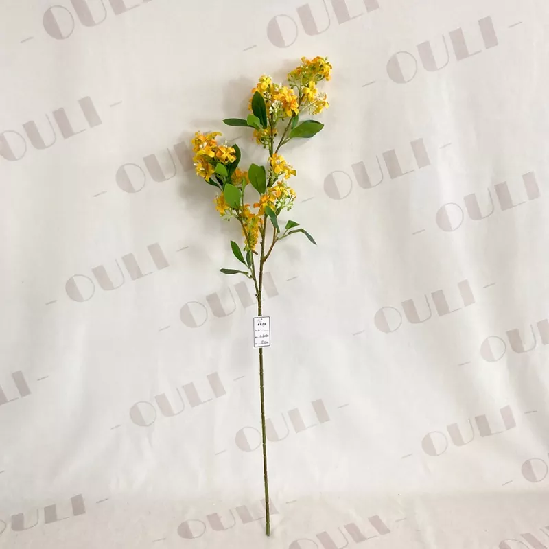 Künstliche Schein orange Blüten