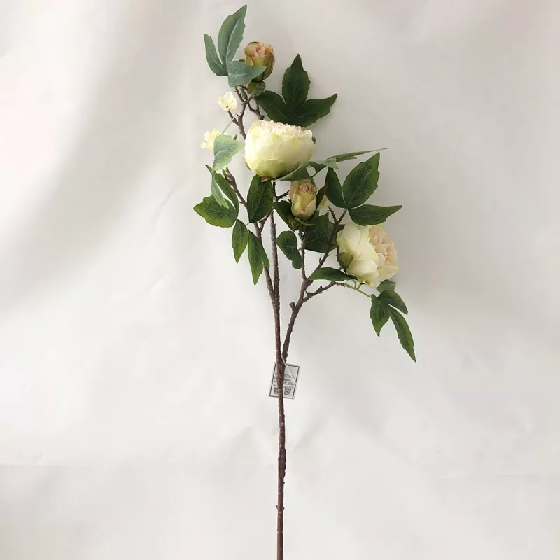 Künstliche Pfingstrosenseide -Blumen