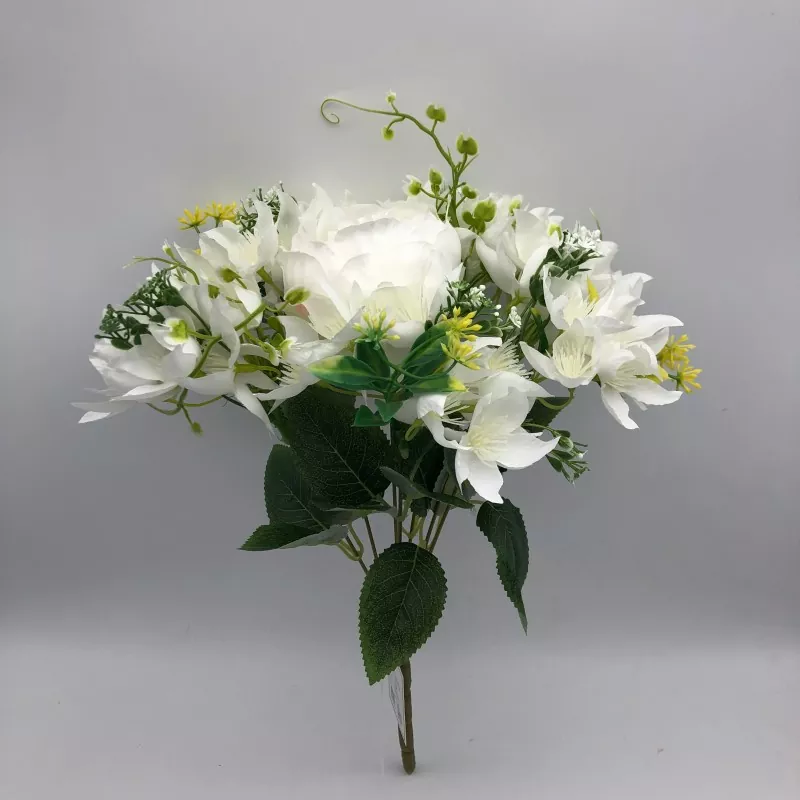 Blumen Bouquet Faux Peony mit Lily