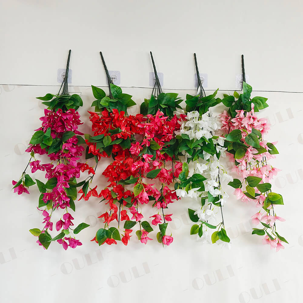Seiden Bougainvillea Wand hängen