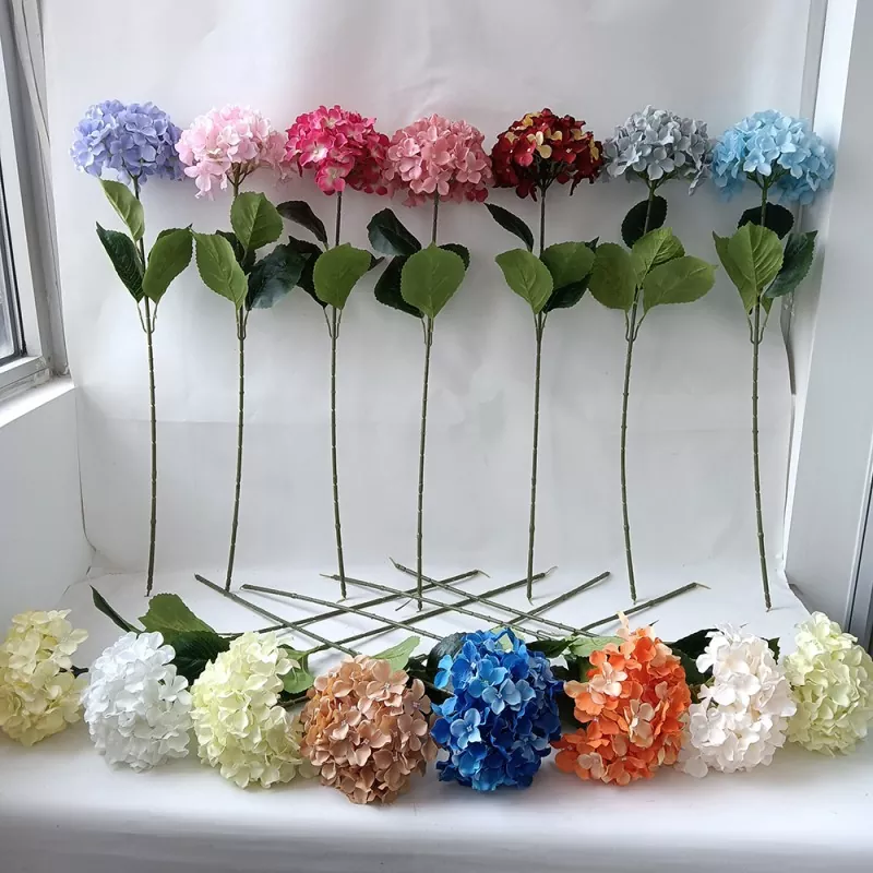 Seide gefälschte Hortensie Blumen